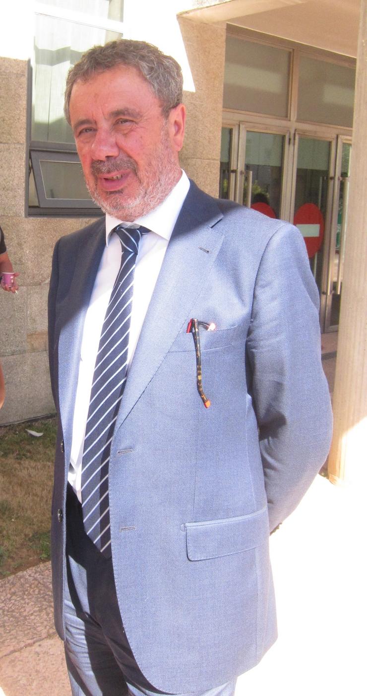 Manuel Prieto, avogado do maquinista do Alvia que descarrilou en Angrois. EUROPA PRESS - Arquivo 