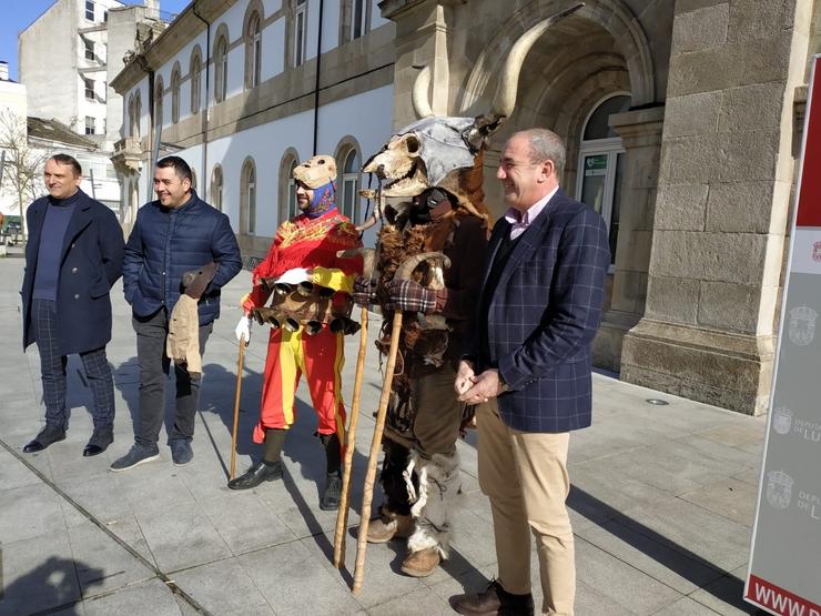 DARÍO CAMPOS, PRESIDENTE DA DEPUTACIÓN DE LUGO, PRESENTA O ENTROIDO / Europa Press