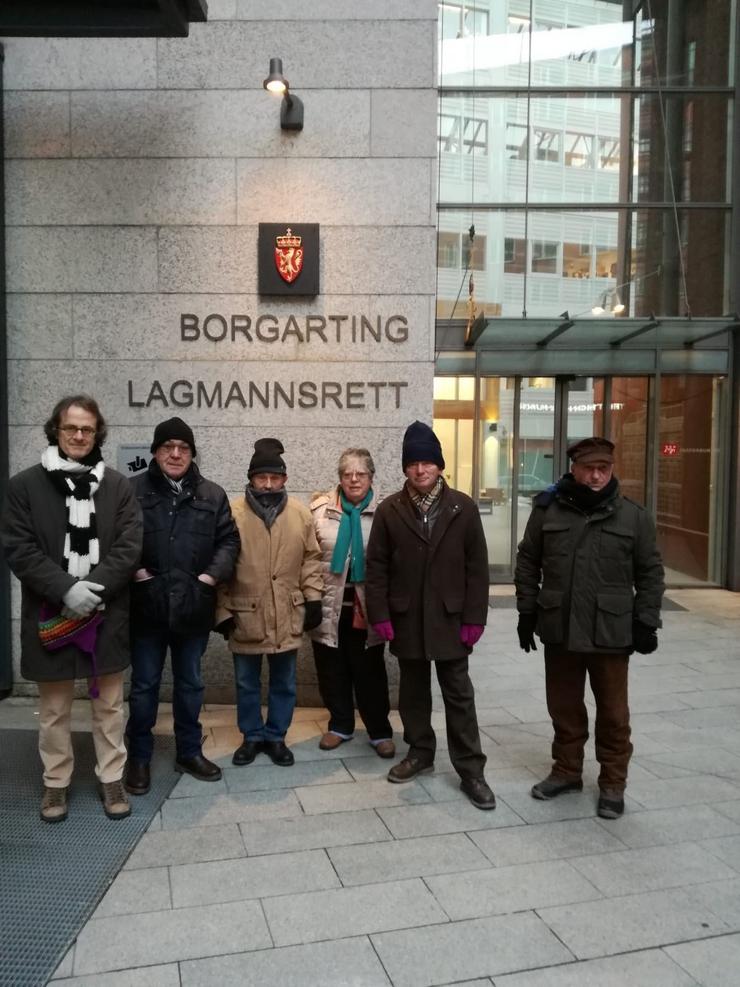 Exmarineros de Long Hope nun neuvo xuízo en Noruega. CEDIDA 