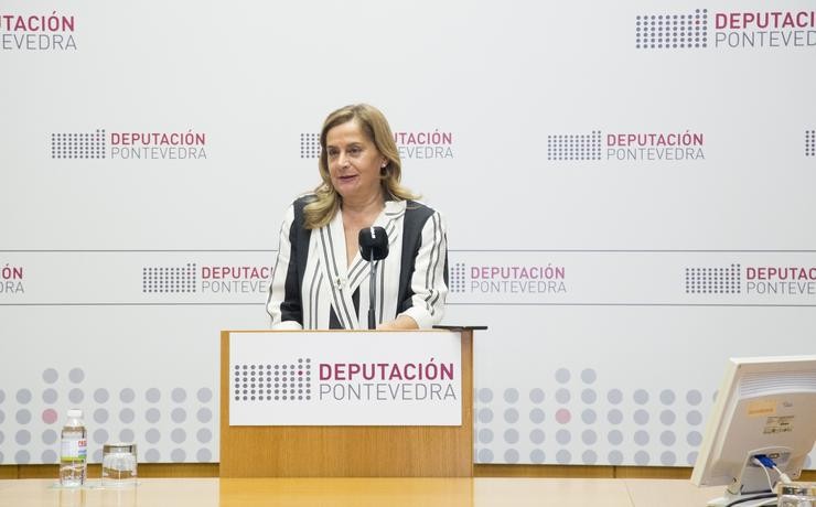 Carmela Silva, presidenta da Deputación de Pontevedra. DEPUTACIÓN DE PONTEVEDRA