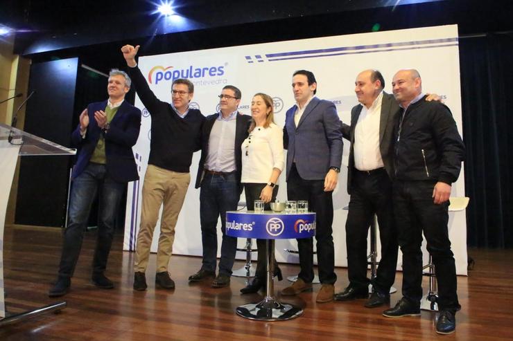 Presentación dos candidatos populares na Comarca dá Paradanta. PARTIDO POPULAR 