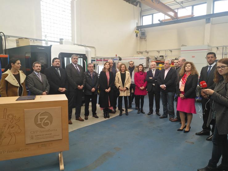 Acto en Ferrol coa presenza da conselleira de Educación. 