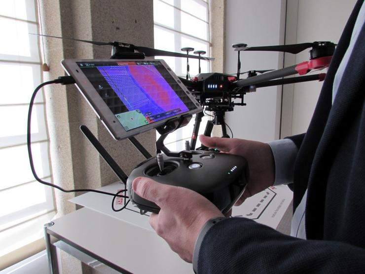 Uso de drones en proxectos empresariais. OCTO - Arquivo