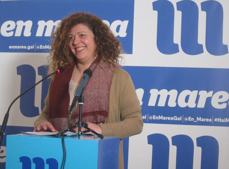 A candidata de En Marea ao Congreso, Ana Seijas