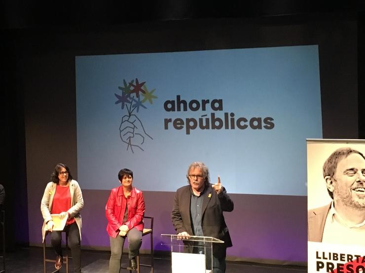 ERC, BNG e EH Bildu presentan a coalición Agora Repúblicas.