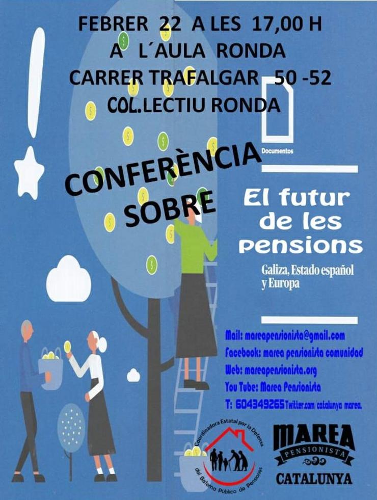 Lida Senra defende en Barcelona as pensións públicas e vías para saír da. REMITIDO EURODEPUTADA / Europa Press