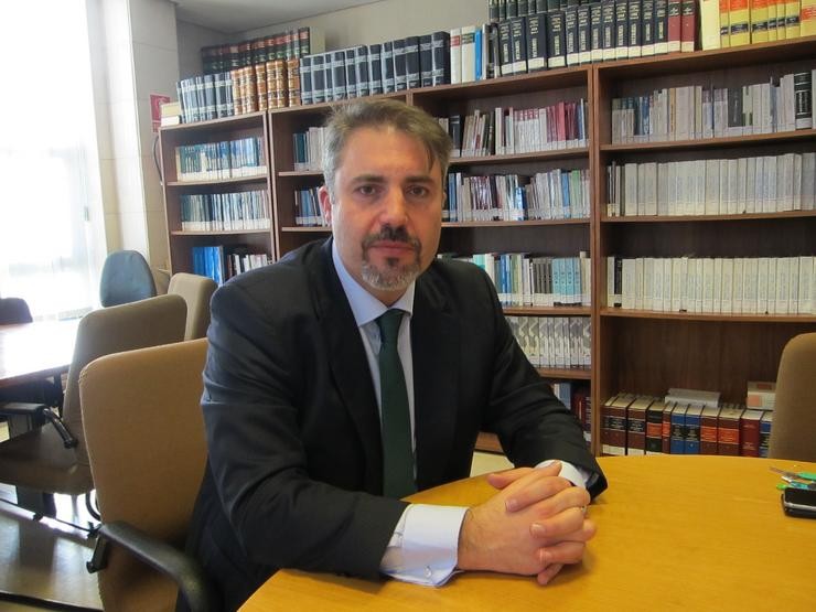 Entrevista do xuíz Andrés Lago Louro con Europa Press. EUROPA PRESS - Arquivo 