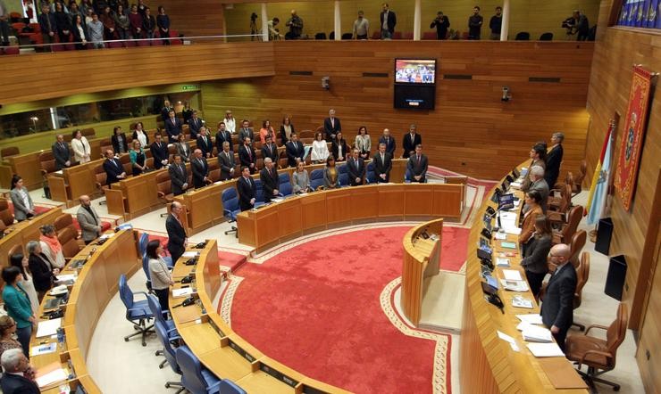 Pleno Do Parlamento De Galicia Do 26 De Abril De 2017. CONCHI PAZ/XUNTA - Arquivo