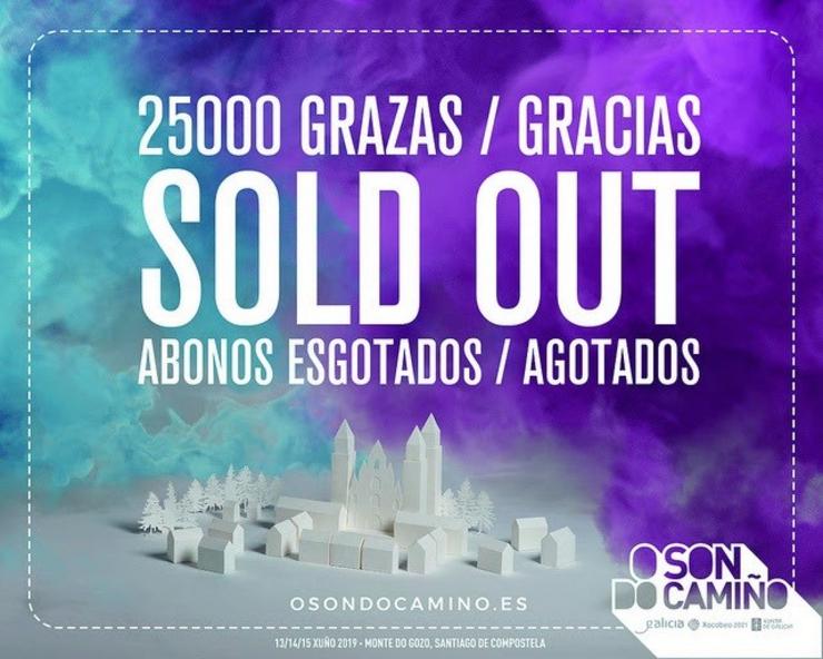 O festival Ou Son do Camiño esgota os 25.000 abonos da súa segunda edición nunha. REMITIDA / Europa Press