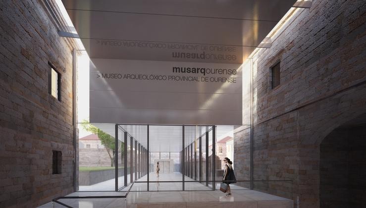 Imaxe do proxecto do Museo Arqueolóxico de Ourense.. WEB DO MINISTERIO - Arquivo / Europa Press