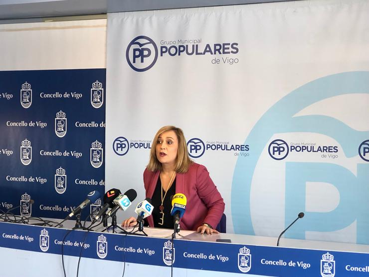 Elena Muñoz, voceira do PP en Vigo