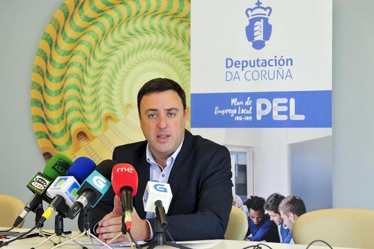 Presidente da Deputación da Coruña Valentín González Formoso. DEPUTACIÓN DA CORUÑA