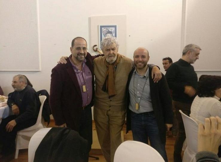 Henrique Monteagudo, Xosé Manuel Beiras e Luís Villares / parte.gal