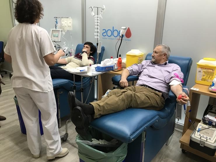 Doazón de sangue área sanitaria Pontevedra e O Salnés. XUNTA