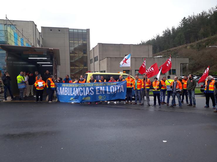 Folga de ambulancias. REMITIDA 