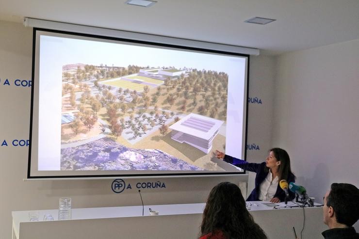 O PP da Coruña propón crear unha cidade deportiva na zona de Penamoa. PP / Europa Press