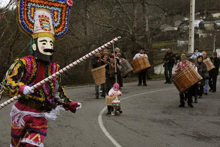 Entroido en Vilariño de Conso (Ourense). EP/GROSA VEIGA - Arquivo