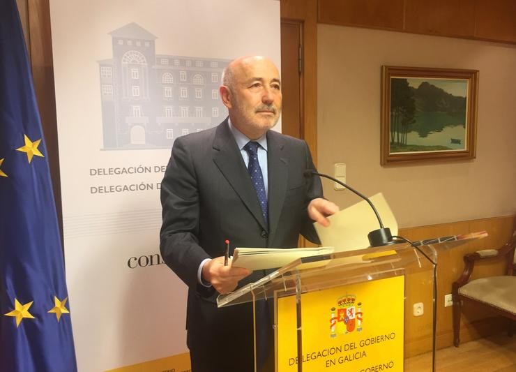Javier Losada, delegado do Goberno en Galicia. DELEGACIÓN DO GOBERNO - Arquivo