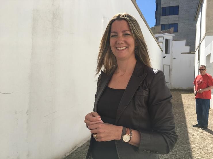 A alcaldesa de Lugo, Lara Méndez. EUROPA PRESS - Arquivo
