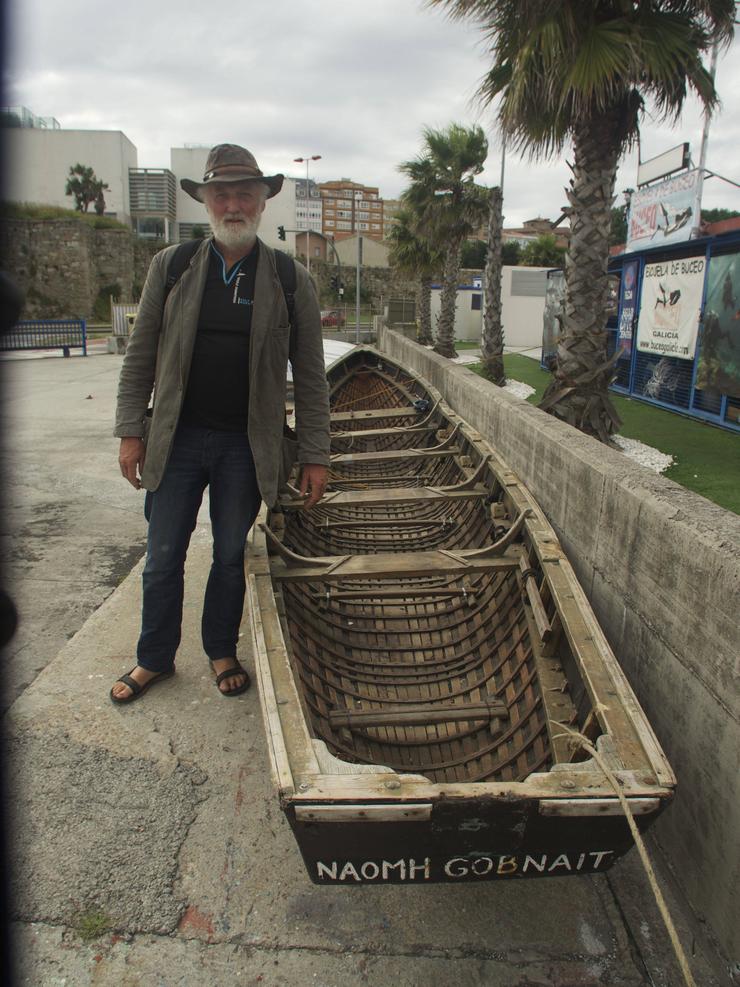 Carpinteiros irlandeses restaurarán no Museo do Mar a embarcación utilizada e. XUNTA 
