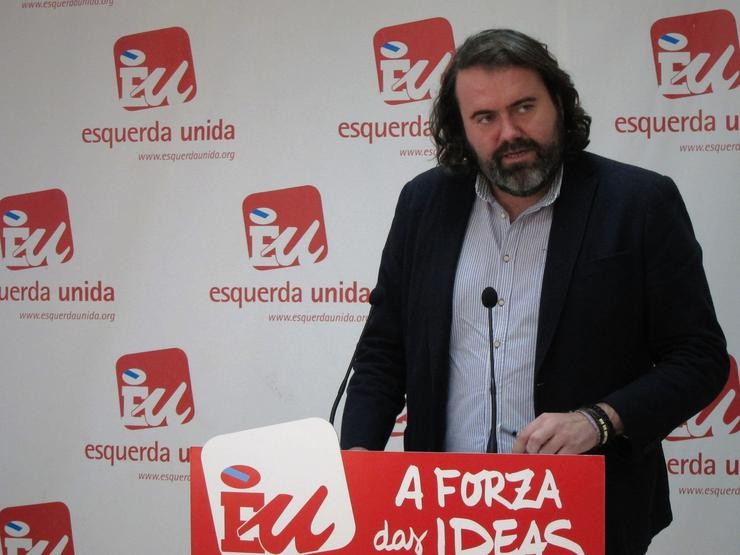 O secretario de Organización de EU, Rubén Pérez. EUROPA PRESS - Arquivo