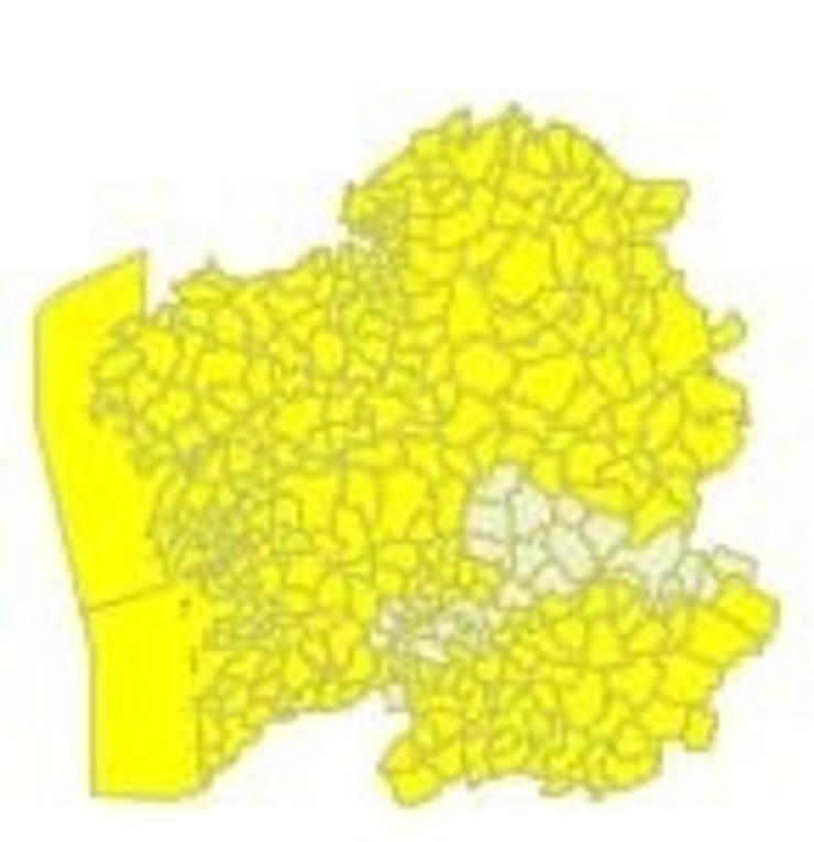 Galicia terá este martes 5 de marzo aviso amarelo por ventos fortes de máis. METEOGALICIA 