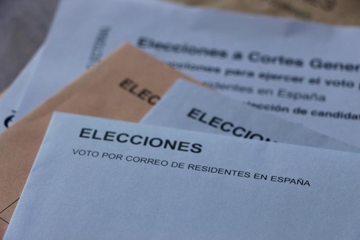 Voto por correo para as eleccións xerais . EUROPA PRESS - Arquivo