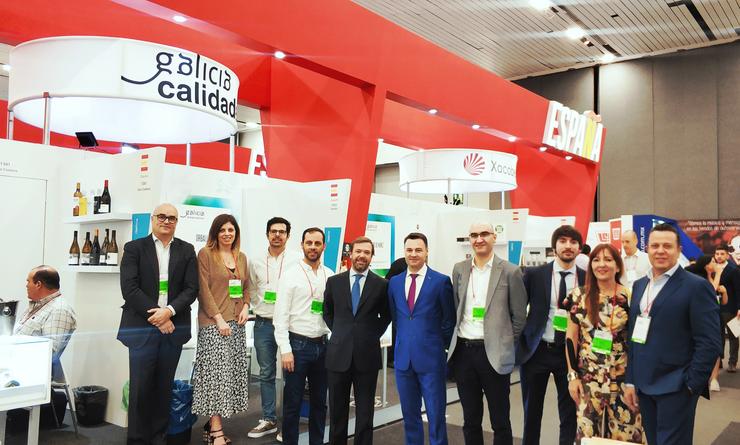 Once empresas e dúas asociacións empresariais mostran produtos galegos na. XUNTA DE GALICIA / Europa Press