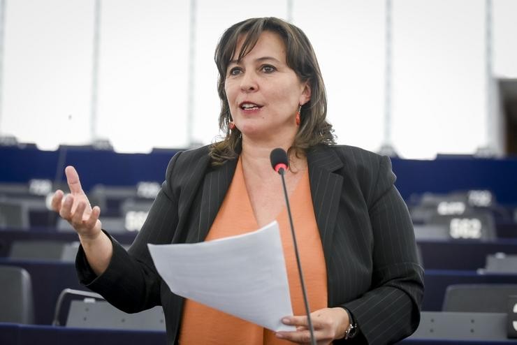 Ana Miranda no Parlamento Europeo