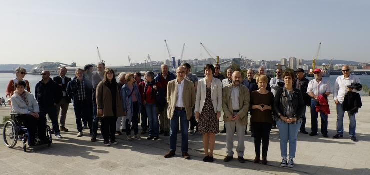 Acto electoral do BNG na Coruña 
