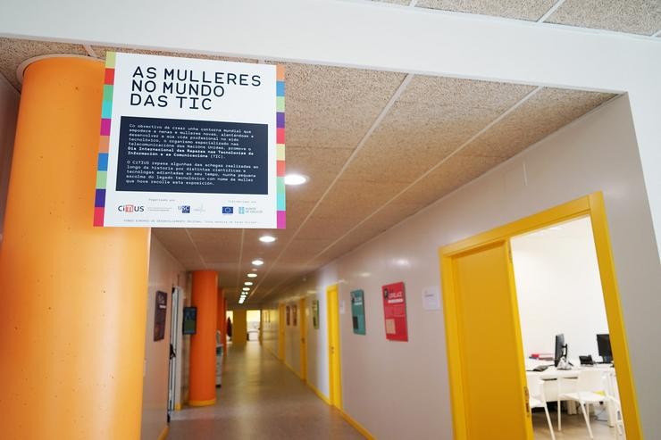 Exposición 'As mulleres no mundo das TIC' 