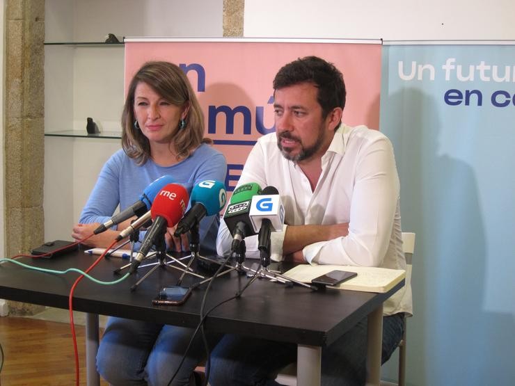 28A.- En Común Insta Ao PSOE A Aplicar O 'Mandato' Das Urnas E Negocie Un 'Goberno Progresista' Con Unidas Podemos. SANTIAGO 