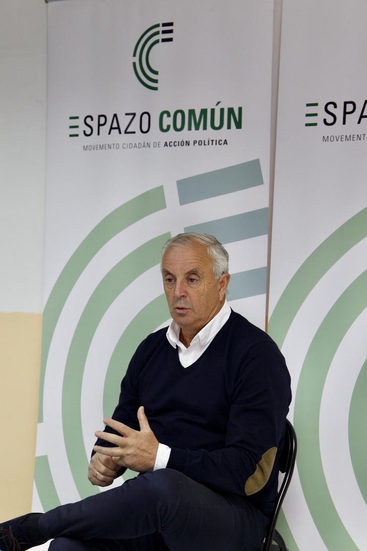Pachi Vázquez presenta o seu proxecto Espazo Común. ESPAZO COMÚN