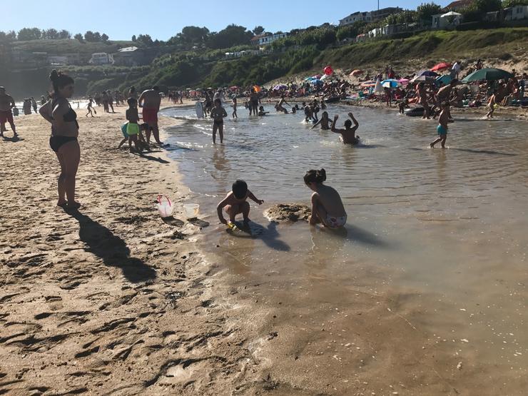 A masa de aire africano manterá a calor ata o mércores en Galicia, tras o que as temperaturas baixarán 10ºC. EUROPA PRESS - Arquivo 