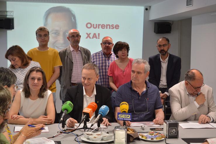 Presentación da lista do PSOE de Ourense 