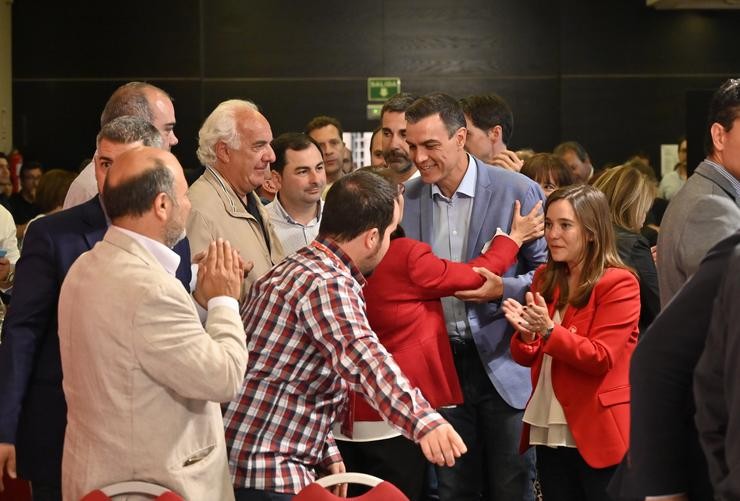 Acto do PSOE na Coruña, con Pedro Sánchez 