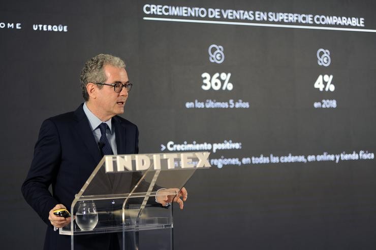 Inditex paga case un 1% máis ás mulleres que aos homes. M. Dylan - Europa Press - Arquivo 