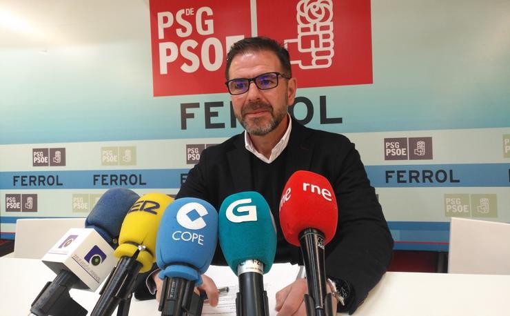 Anxo Mato 'acata' a decisión do PSOE de modificarlle a lista electoral e será candidato á Alcaldía de Ferrol. EUROPA PRESS - Arquivo 