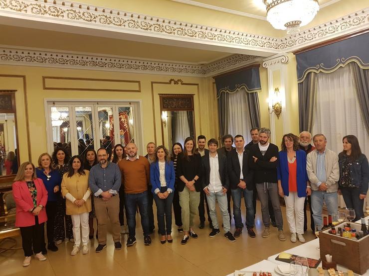 Despedida da corporación de Ferrol 