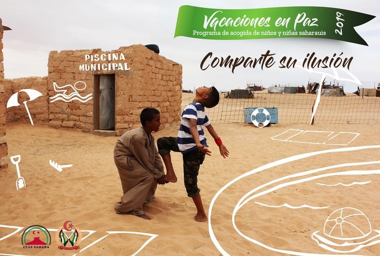 O Goberno autoriza que 4.286 nenos saharauís pasen o verán en España. VACACIÓNS EN PAZ - Arquivo 
