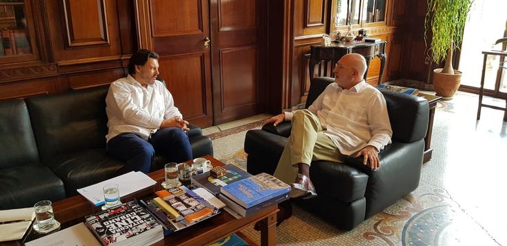 Xunta e Goberno cubano estudarán accións conxuntas para celebrar o 500º aniversario da fundación da Habana. XUNTA 