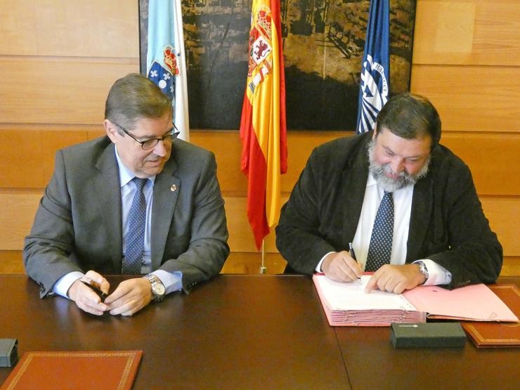 O exministro de Xustiza Francisco Caamaño toma posesión como catedrático da Universidade dá Coruña. UDC / Europa Press