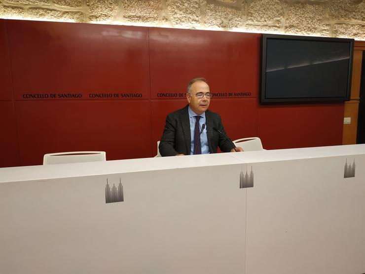 O alcalde de Santiago, Xosé Antonio Sánchez Bugallo.. PEDRO DAVILA-EUROPA PRESS 