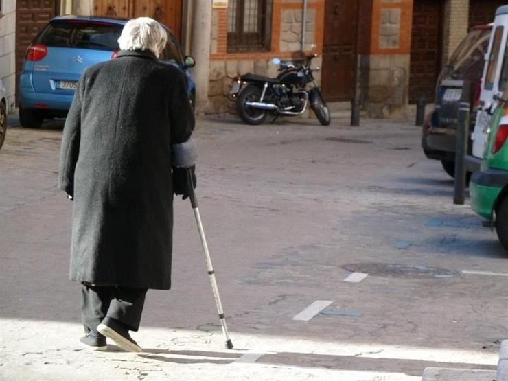Pensionista, anciá. EUROPA PRESS - Arquivo