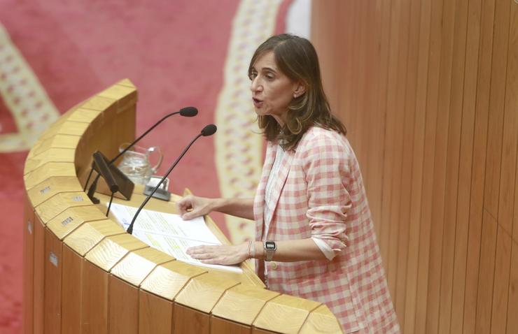 A conselleira de Educación, Carmen Pomar. XUNTA