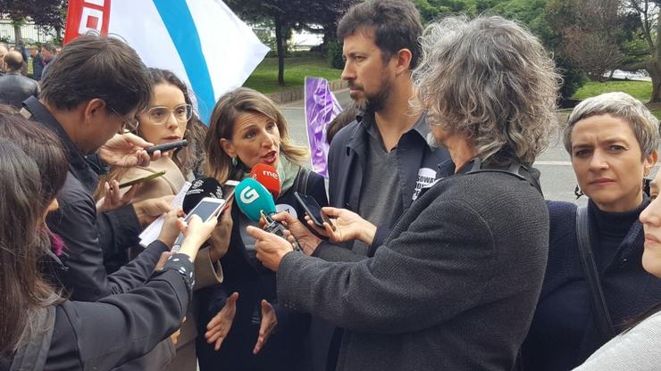 Rolda de prensa de Yolanda Díaz 