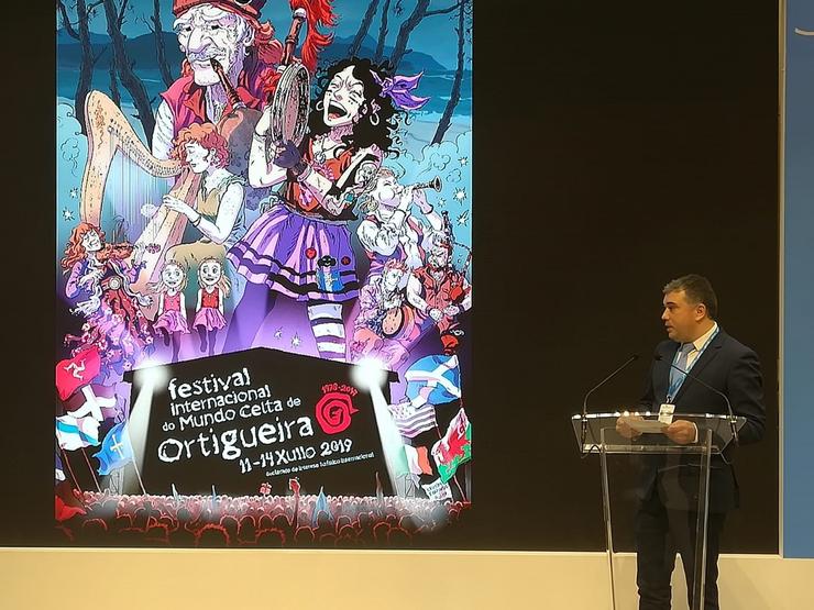 Presentación en Fitur do Festival do Mundo Celta de Ortigueira. FESTIVAL DE ORTIGUEIRA - Arquivo / Europa Press
