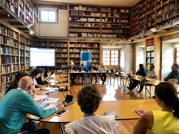 Presentación da colección de 12 clásicos da emigración galega baixo o ´titulo 'A emigración en Galicia'. XUNTA 