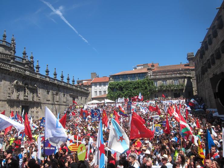 Manifestación do BNG do 25 de xullo de 2017 / EUROPA PRESS - Arquivo