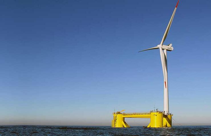 Plataforma eólica mariña  / Windplus